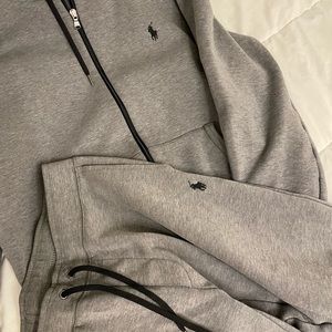 grey polo ralph lauren track